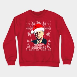 John F Kennedy Mery JohnMas Crewneck Sweatshirt